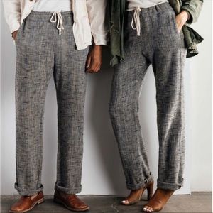 imogene + willie Fethiye Blue & white Pants size small